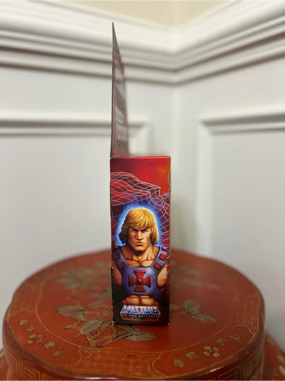 Mattel Optimus Prime Armor He-Man Action Figure - Red, Blue, White